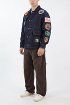 Giacca denim patch 385 BERNA