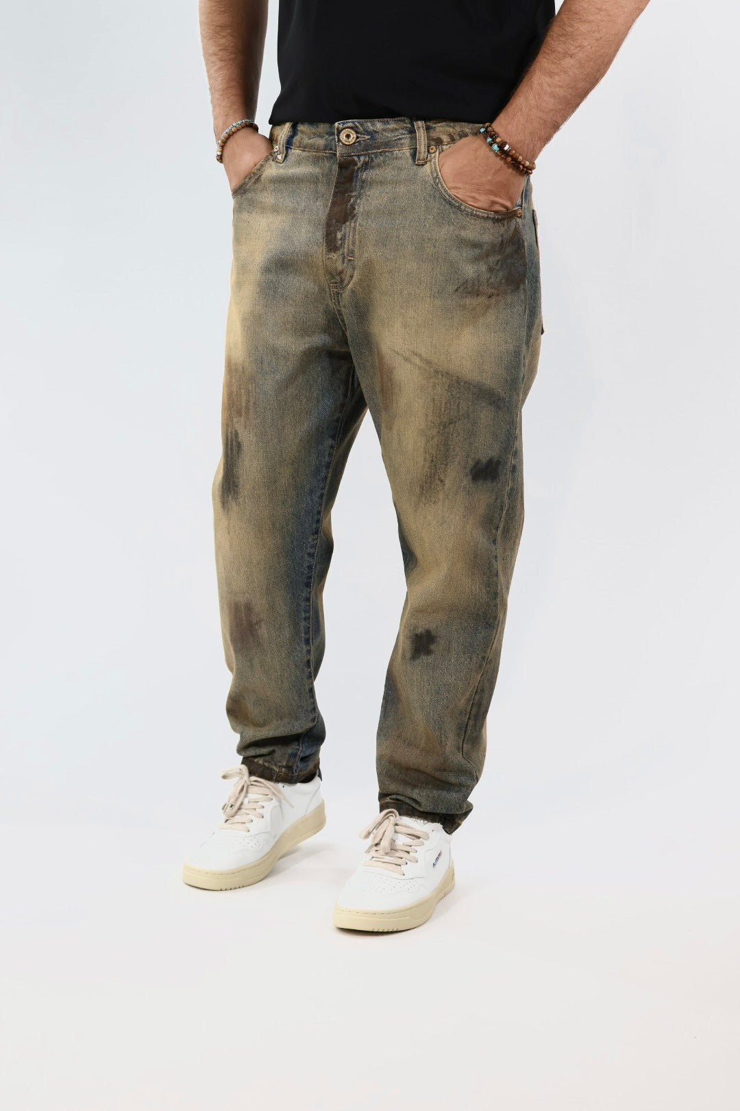 Jeans cropped dirty 290 BERNA
