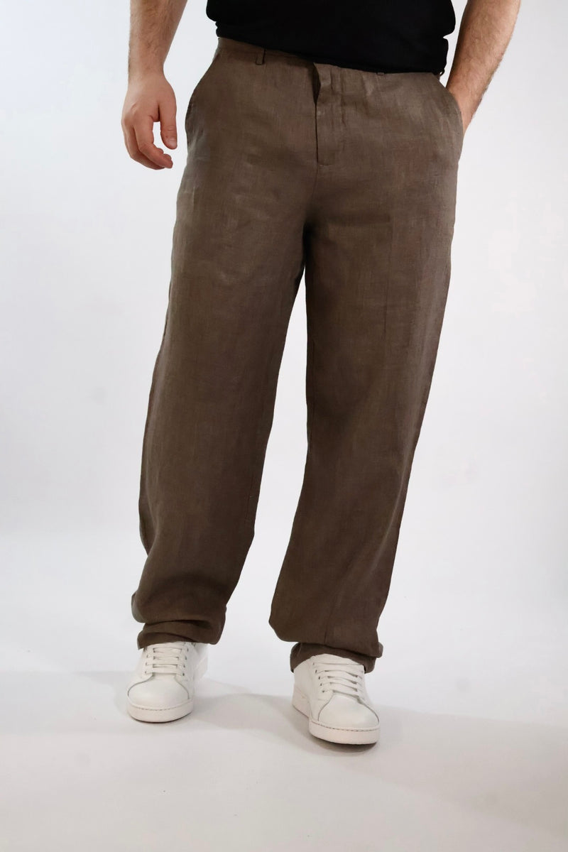 Pantalone lino 211BD GIANNI LUPO