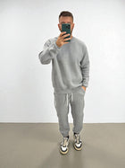 Felpa girocollo logo 020 BERNA