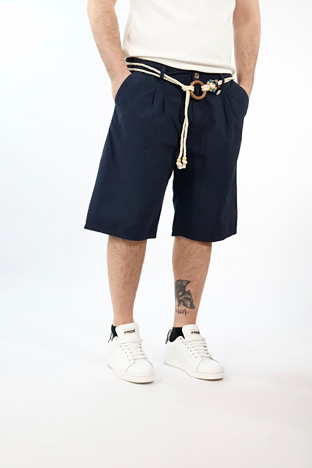 Bermuda 2 pince tapered fit S47 OVER-D