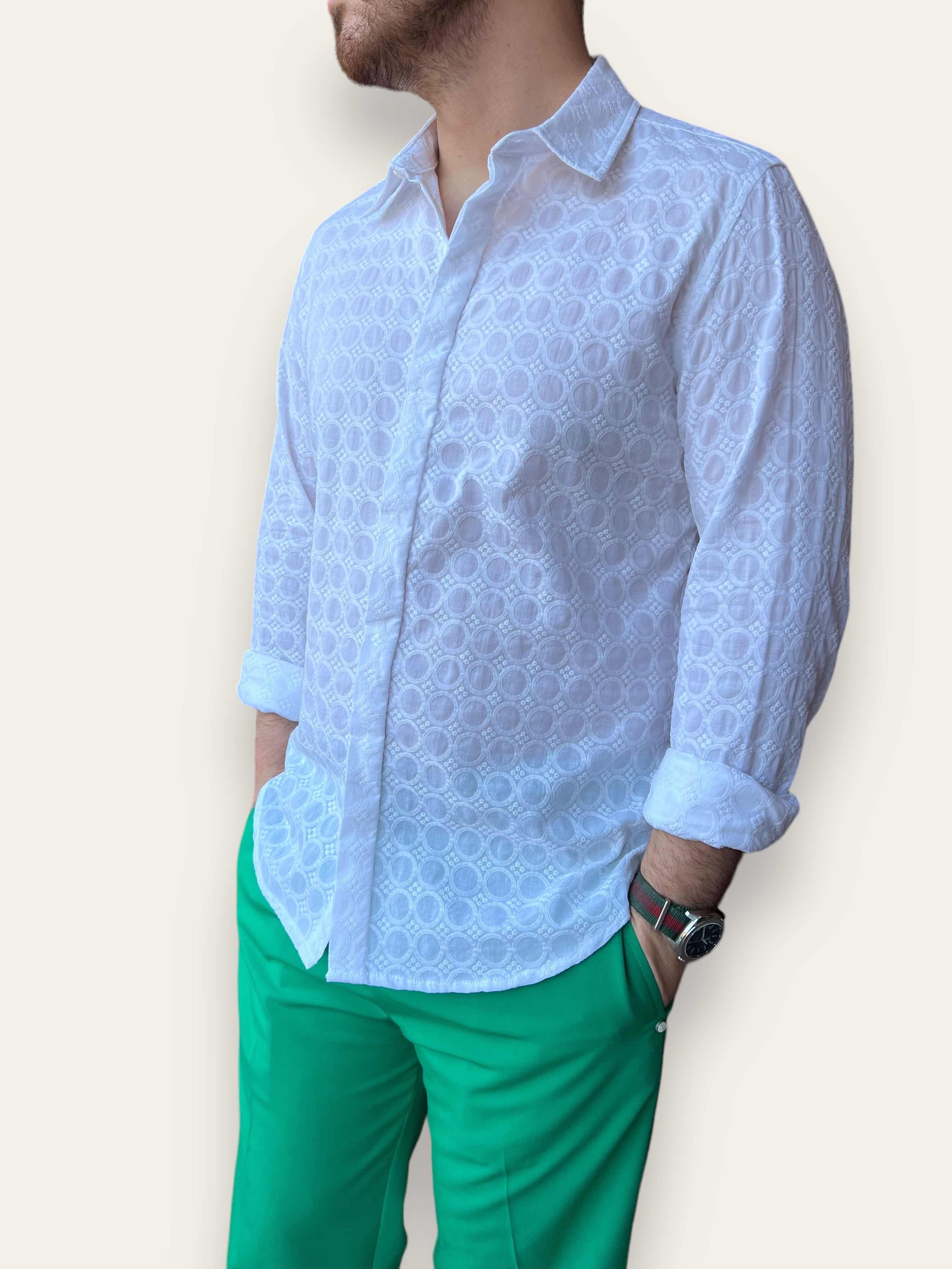 Camicia cotone music ALTATENSIONE