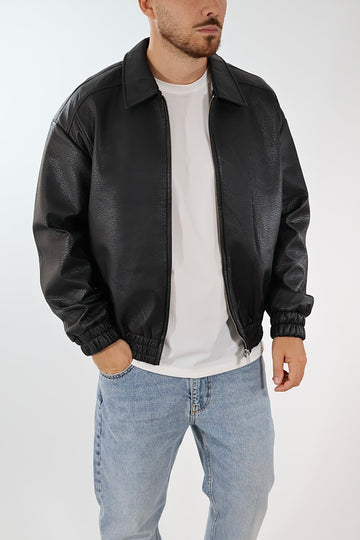 Giacca bomber simil pelle 709 ONLY E SONS