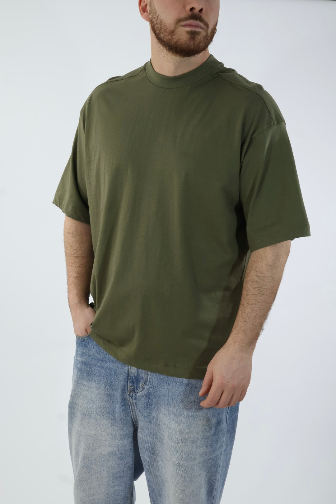 T-shirt basic boxing T08  OVER-D