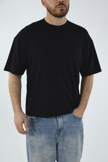 T-shirt misto viscosa cropped  F40 OVER-D