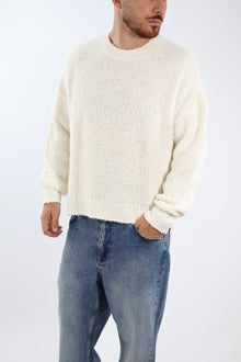 Maglione boucle cropped fit  M65 OVERD