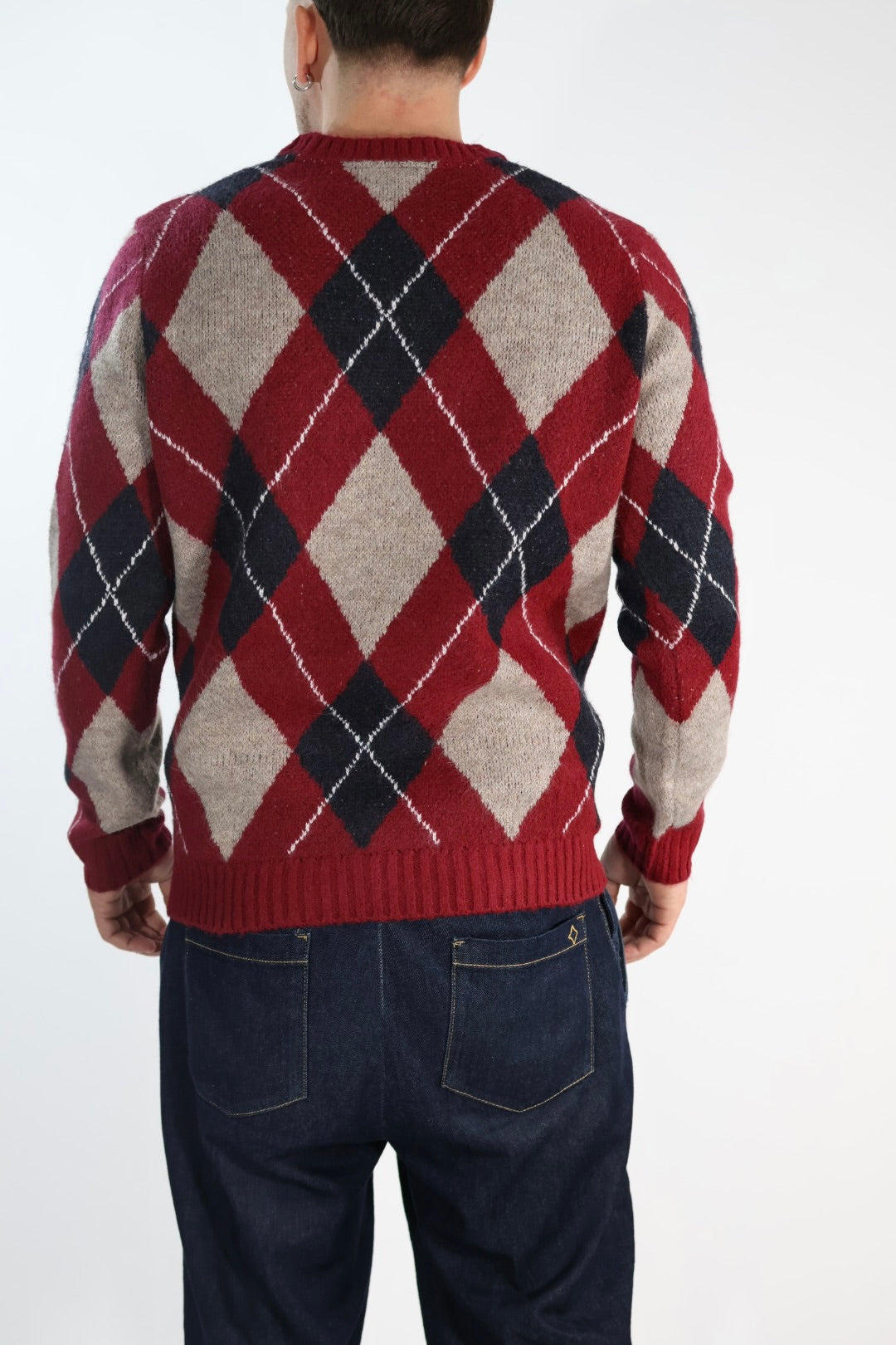 Maglione berzot36 rombi BL11