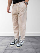 Pantalone coulisse lino/cotone BL11