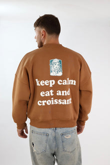 Felpa cropped keep calm 150 BERNA
