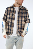 Camicia check flanella doppia manica 779 DISCLAIMER