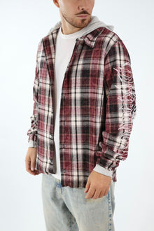 Camicia check flanella cappuccio 790 DISCLAIMER