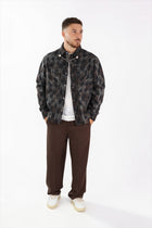 Giacca/camicia quadro nylon 381 BERNA