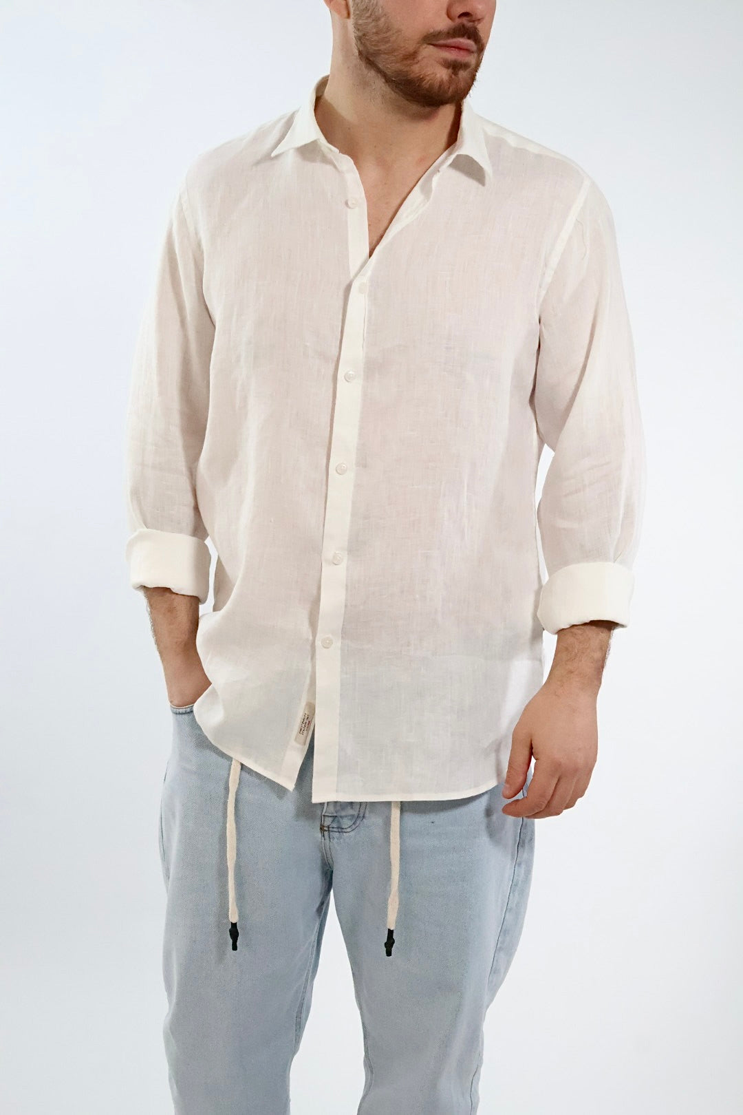 Camicia Lino 619S GIANNI LUPO