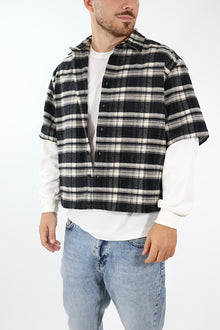 Camicia quadri + felpa 371 BERNA