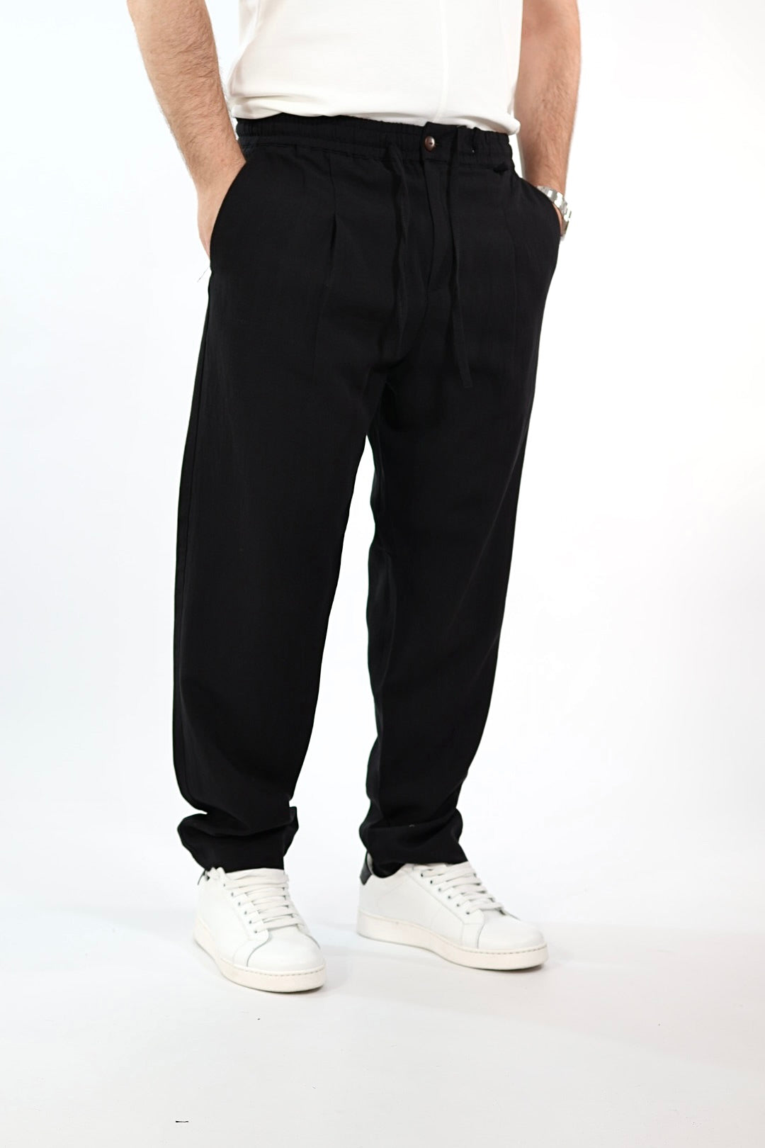 Pantalaccio lino/tencel 419  BERNA