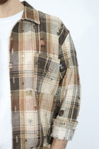 Overshirt cropped indian BLACKSUNDAY