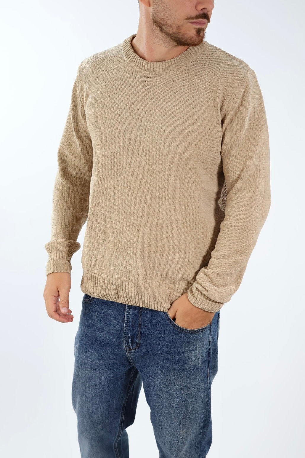 Maglione ciniglia regular 535S GIANNI LUPO