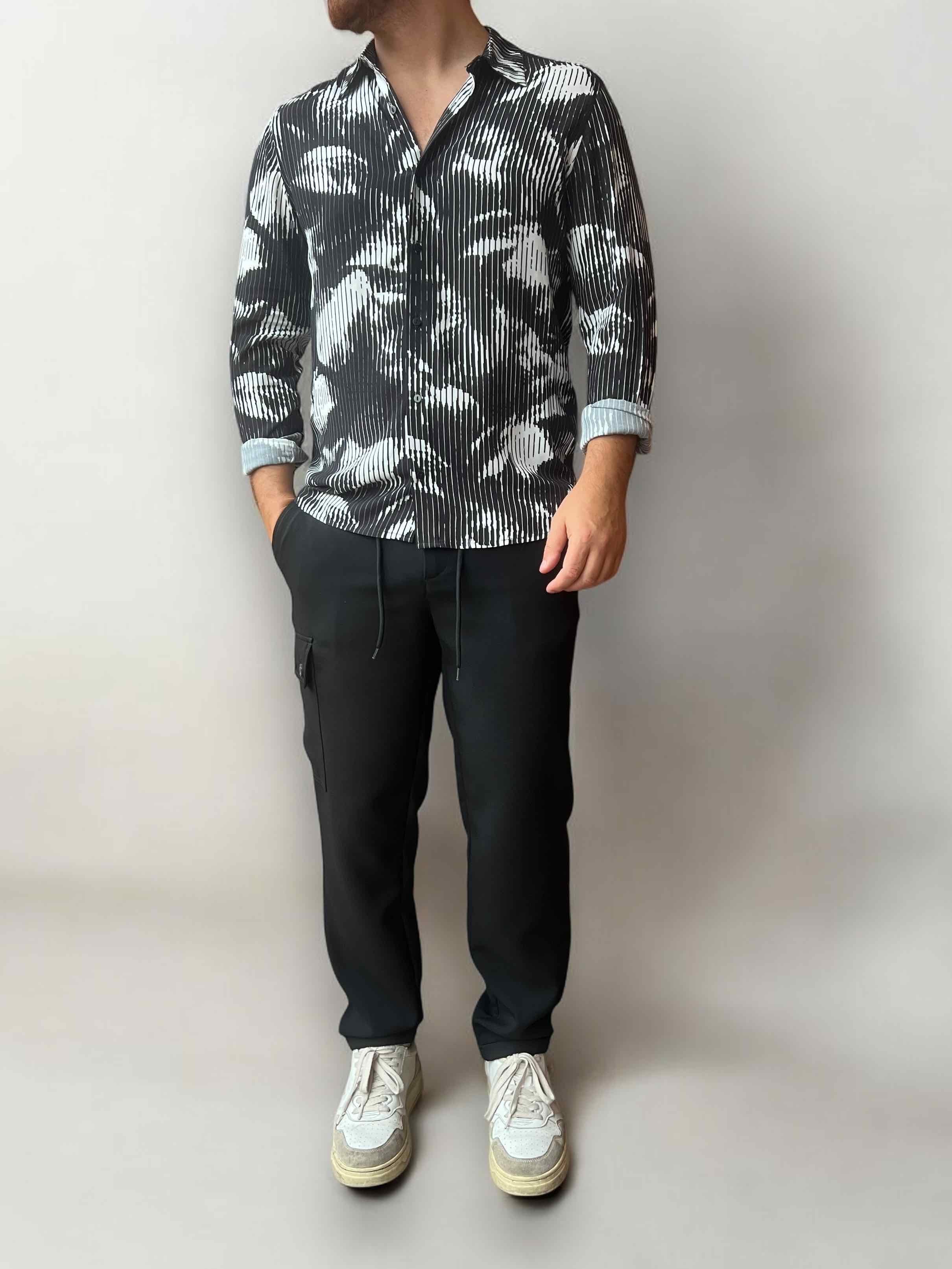 Camicia viscosa vulcano ALTATENSIONE
