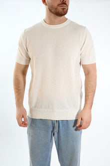 T-shirt in maglia m/m boucle M40 OVER-D