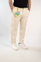 Pantalone cropped lino/cotone anfield 238 BERNA