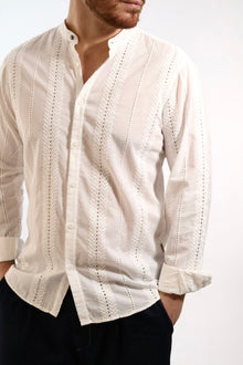 Camicia cotone sangallo 833S GIANNI LUPO