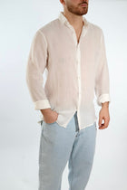 Camicia misto tencel 831S GIANNI LUPO