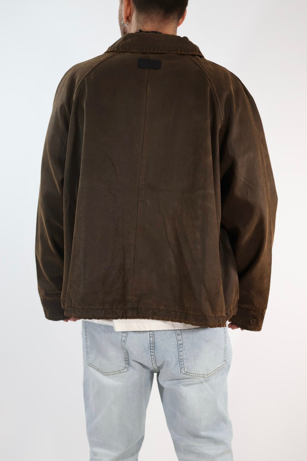 Giacca 392 cropped cerata   BERNA