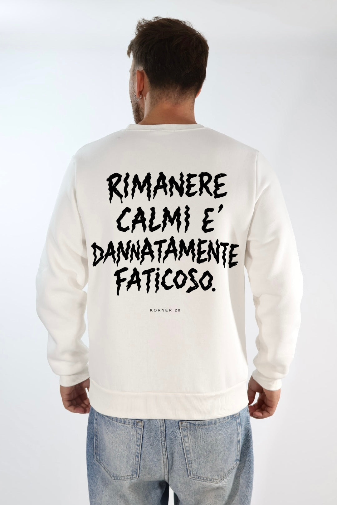 Felpa Rimanere calmi girocollo KORNER20