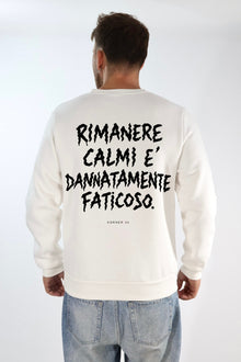 Felpa Rimanere calmi girocollo KORNER20