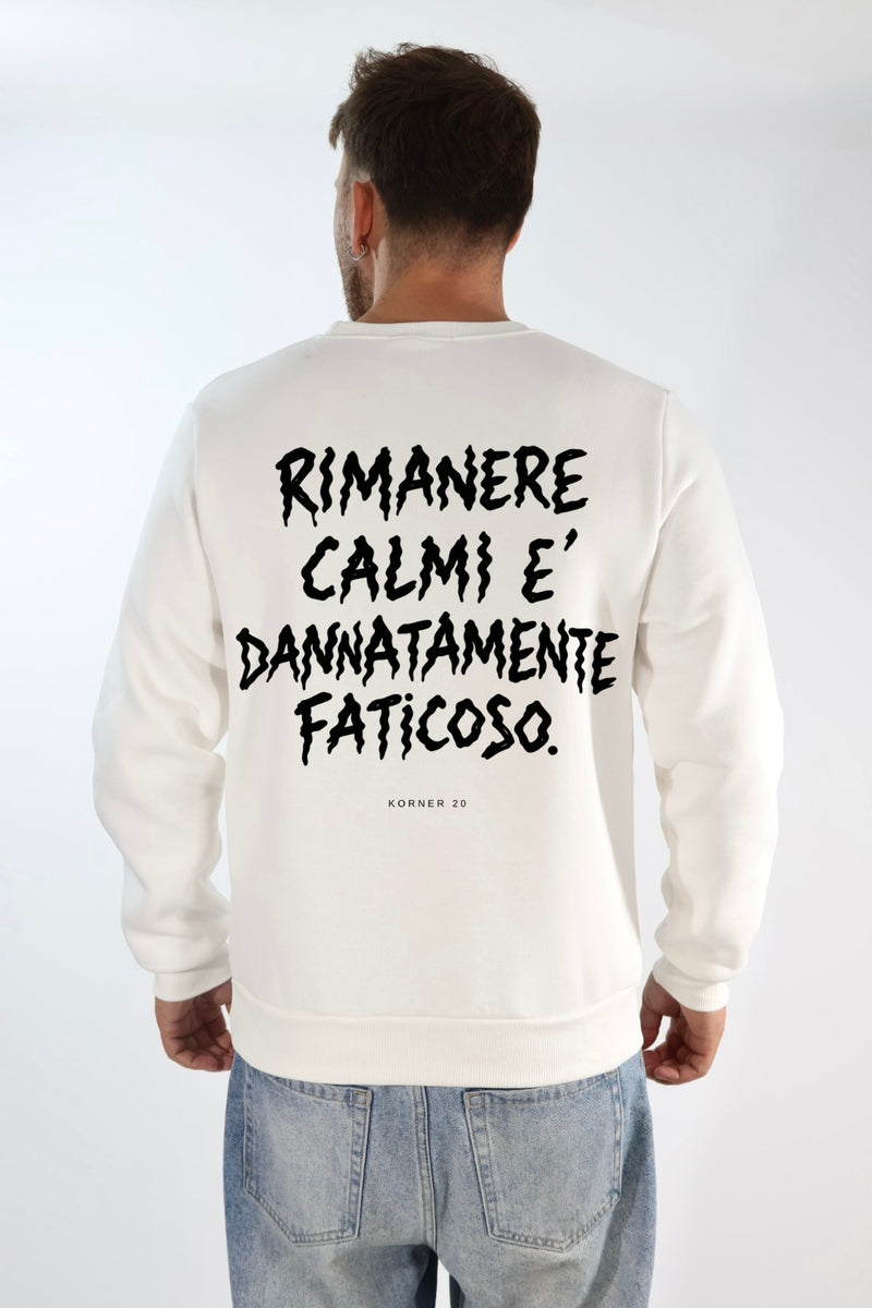 Felpa Rimanere calmi girocollo KORNER20