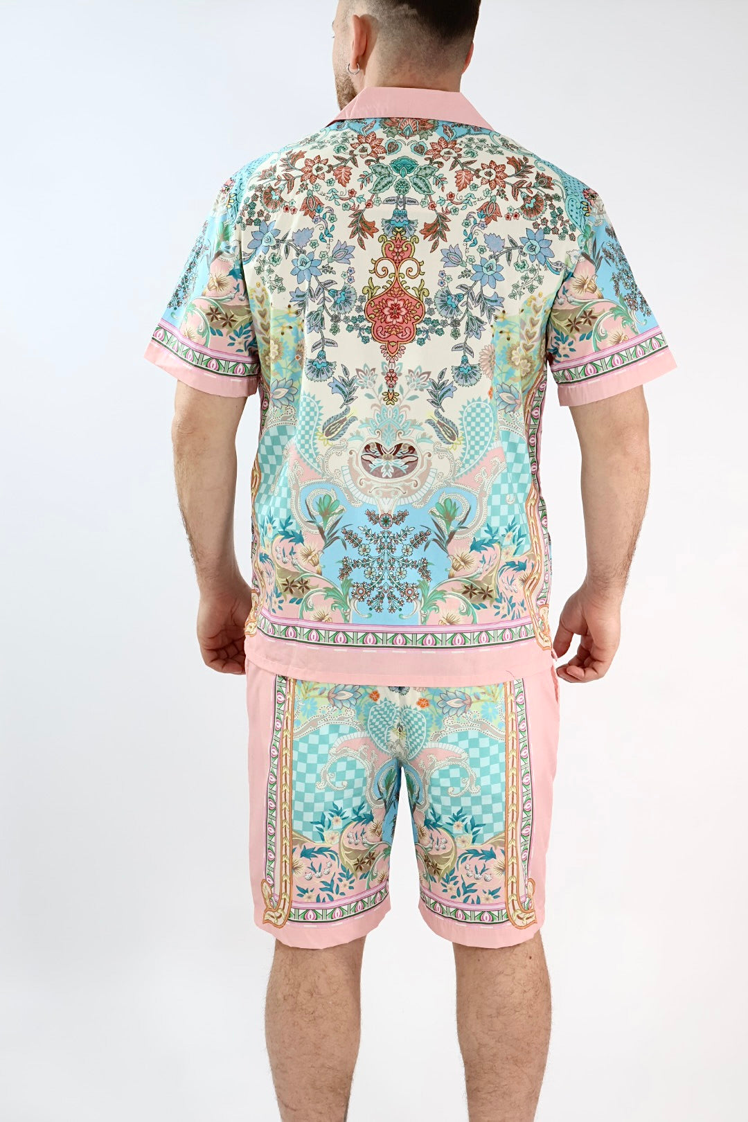 Camicia m/m fantasia  024TB GIANNI LUPO