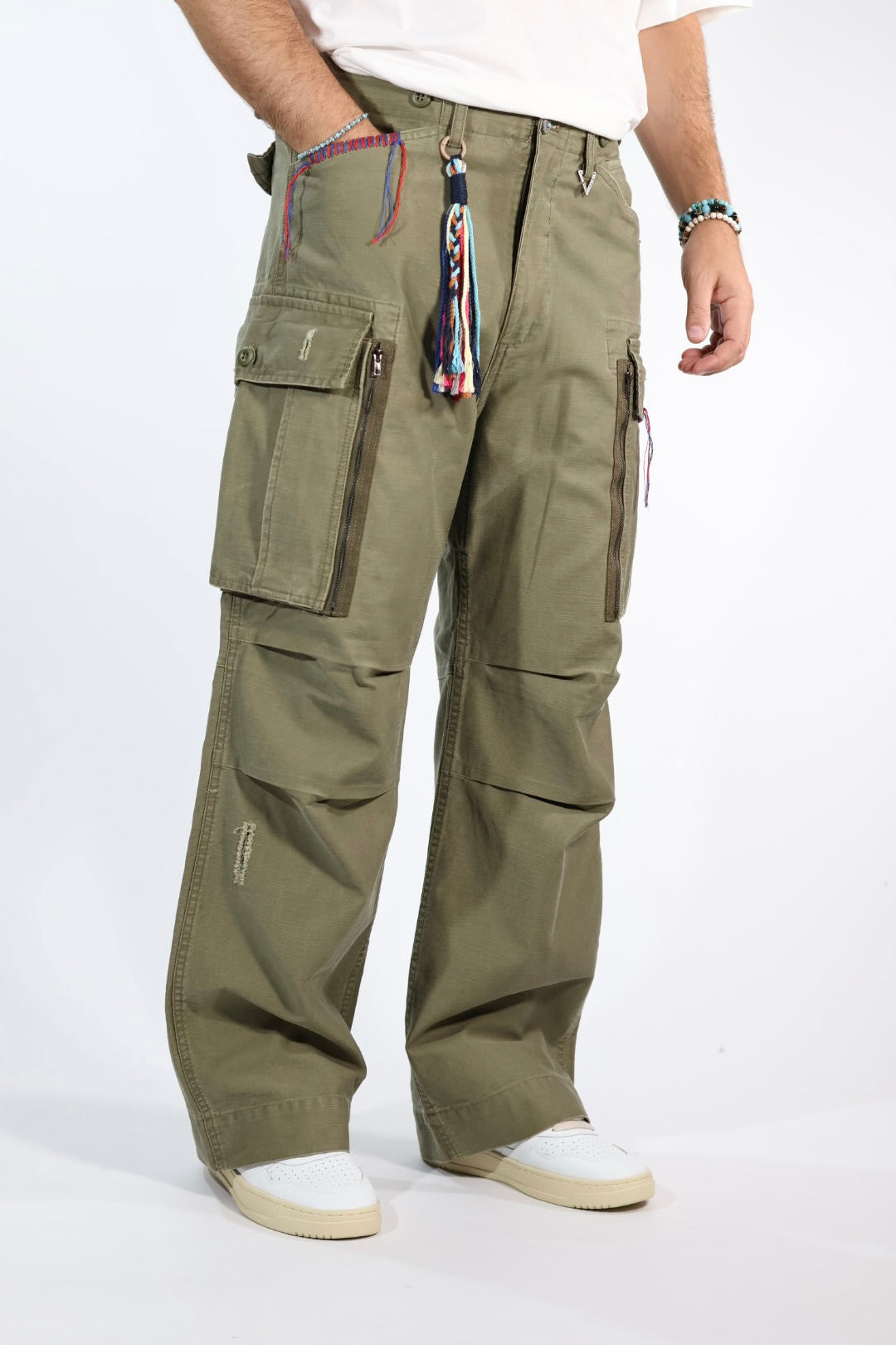 Pantalone 396 cargo rotture BERNA
