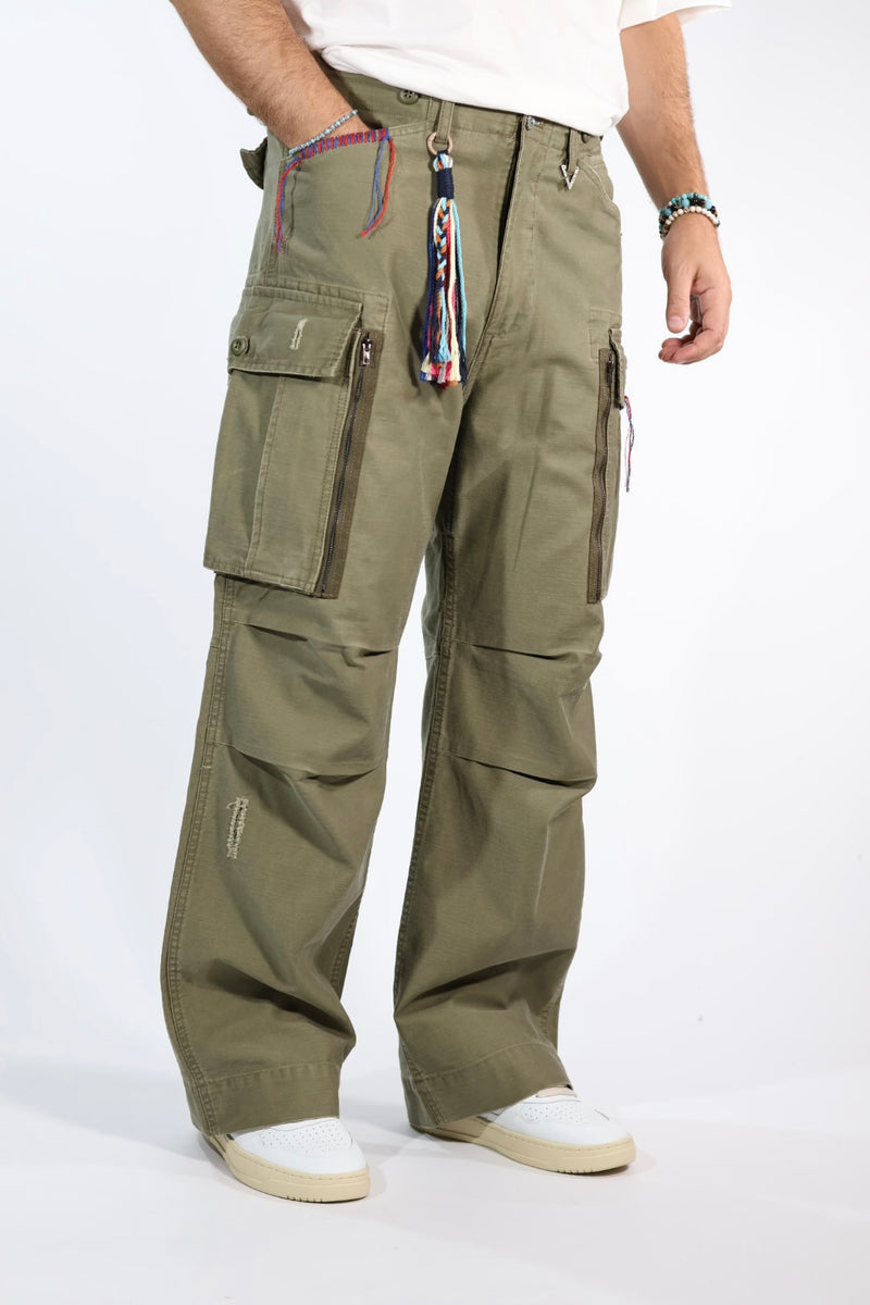 Pantalone 396 cargo rotture BERNA