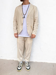 Pantalaccio jogger lino slim fit  OVERD