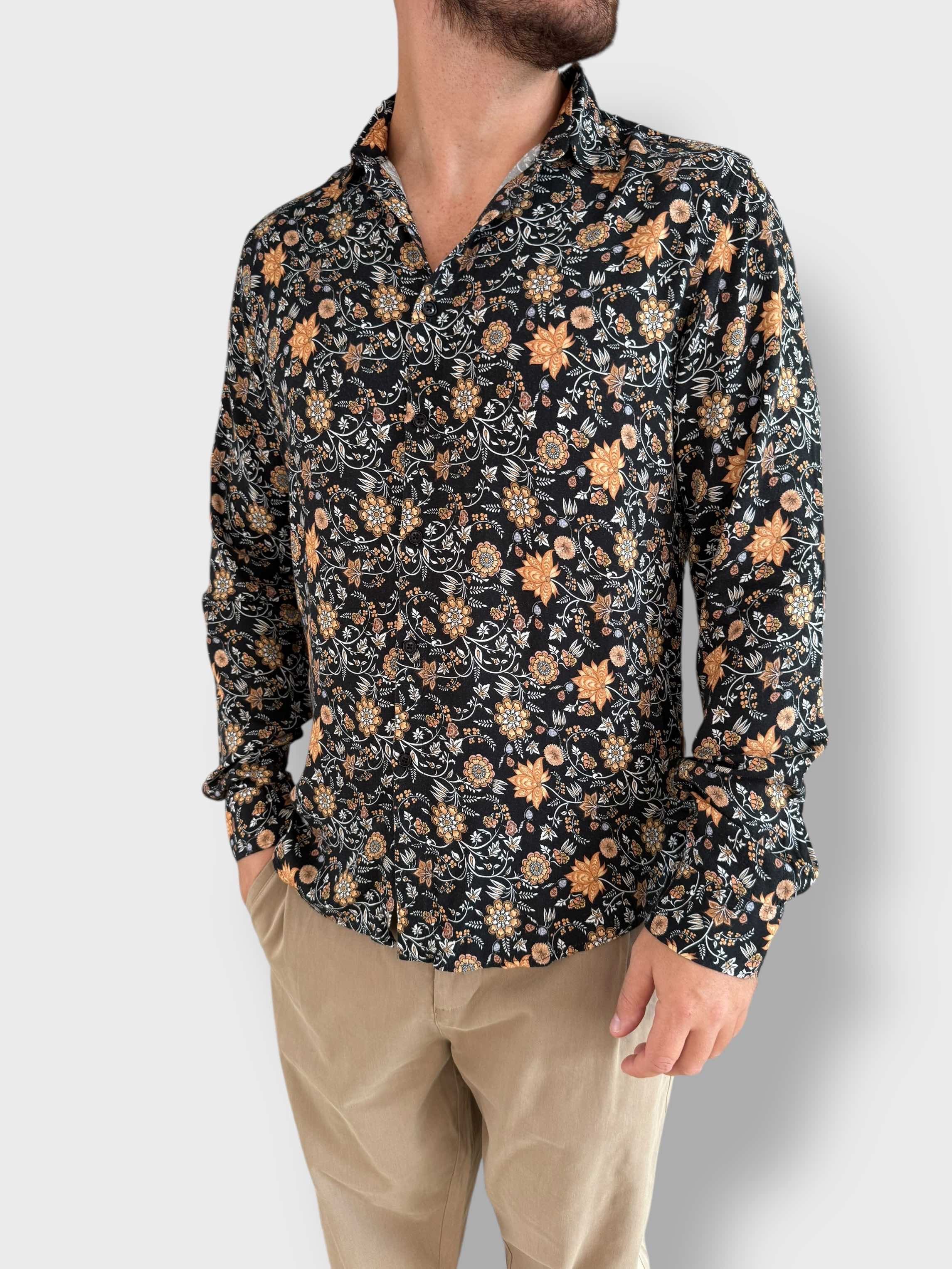 Camicia viscosa fantasia 130DA GIANNI LUPO