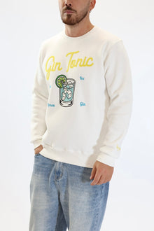 Felpa 3017 gin tonic  SUPERCULTURE