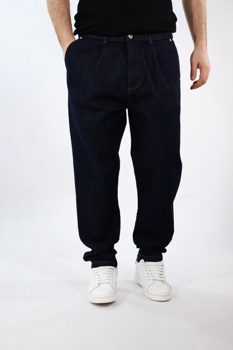 Pantalone coulisse denim 208BD GIANNI LUPO