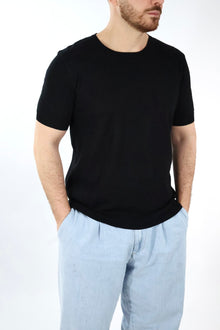 T-shirt in maglia lino/viscosa 335  LANDEK