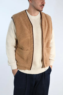 Gilet bl746437 teddy mezza zip BL11