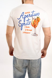 T-shirt ricamo super aperitivo  1901 SUPERCULTURE