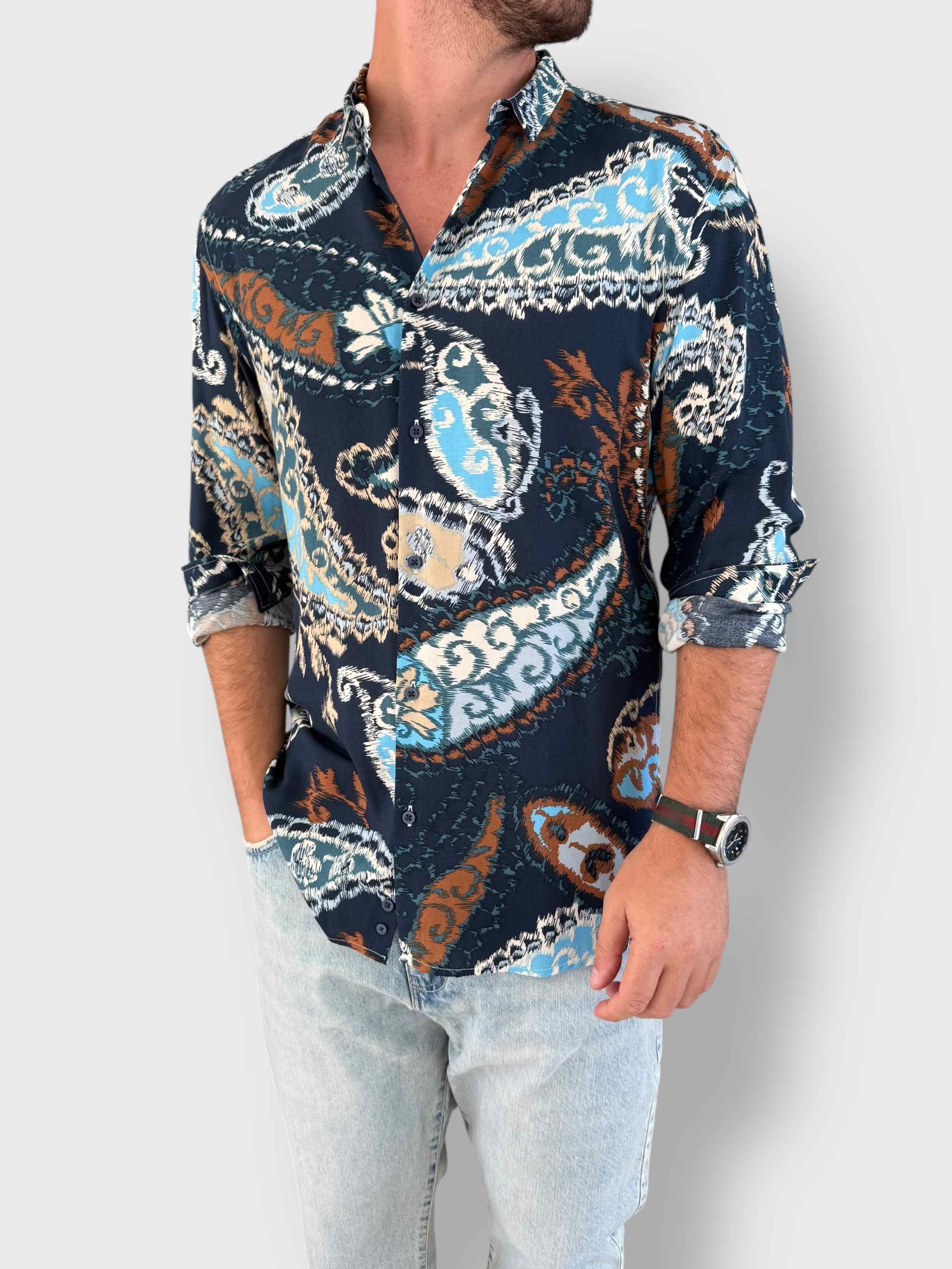 Camicia viscosa BL11