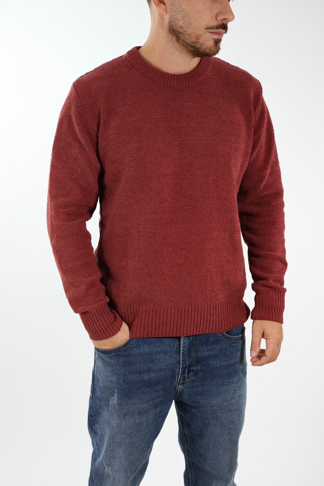 Maglione ciniglia regular 535S GIANNI LUPO
