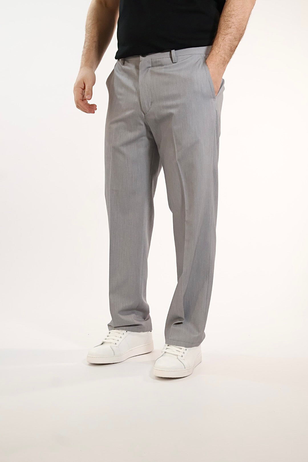 Pantalone chino anti fit capri taglio vivo P71 OVER-D