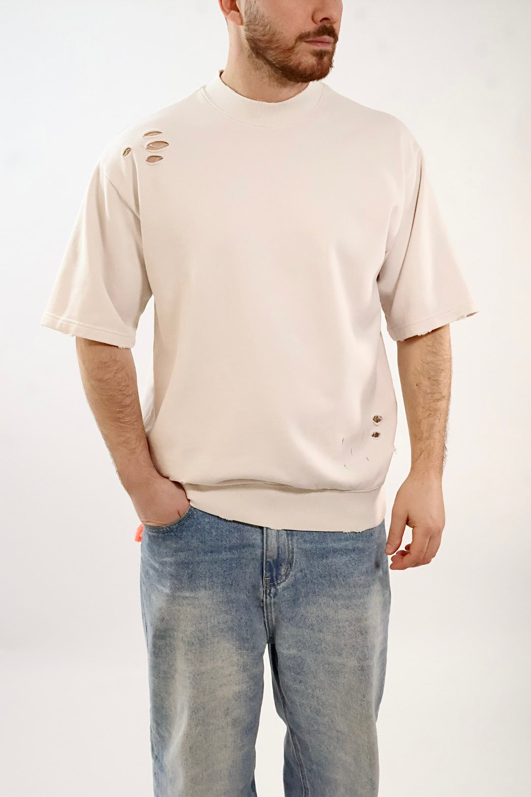 T shirt felpa destroy m/m 245 BERNA