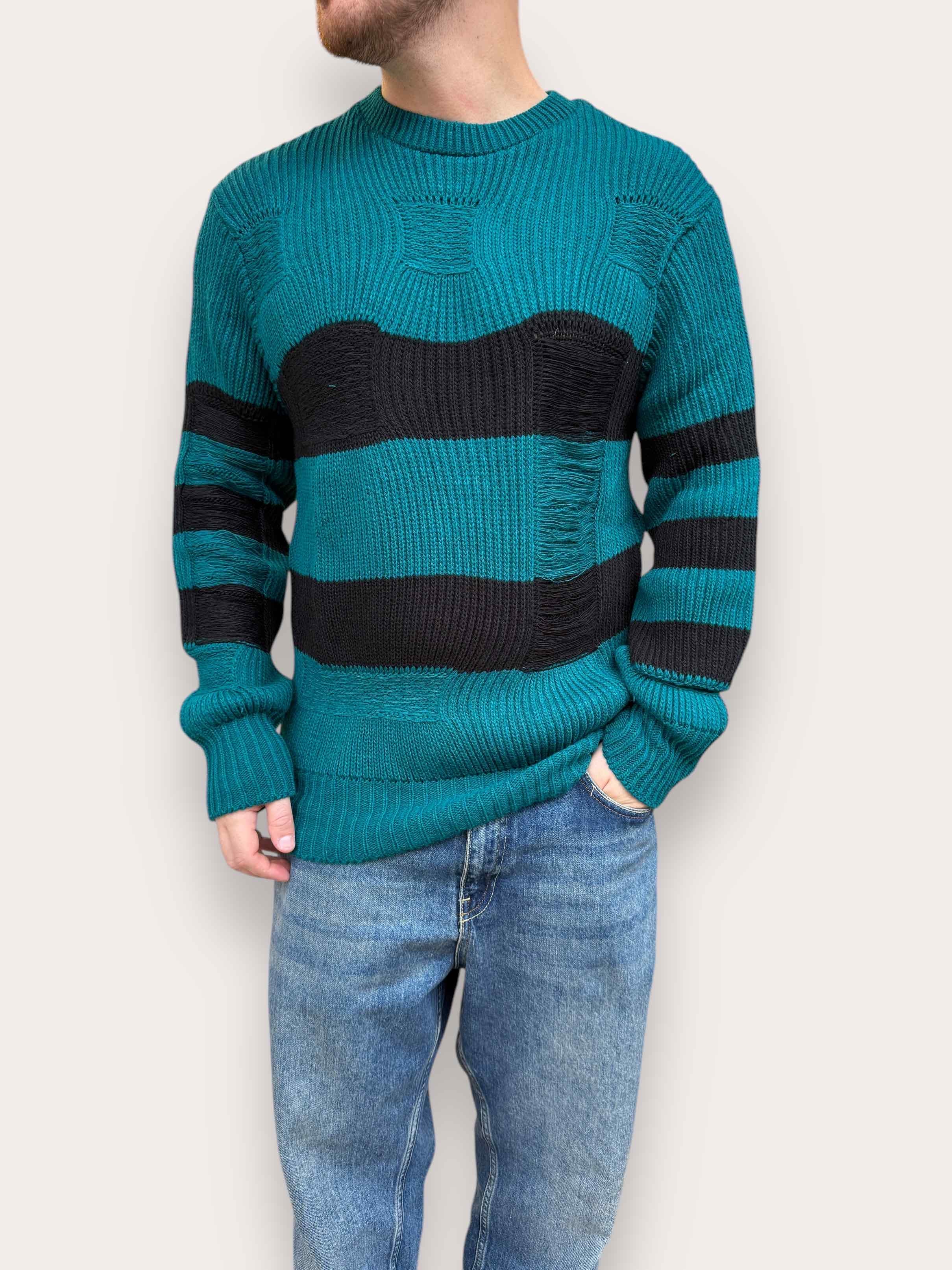 Maglione righe NEW JOB BRAND