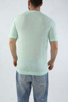 T-shirt in maglia paricollo M11  OVER-D