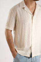 Camicia m/m collo bowling C56 OVER-D