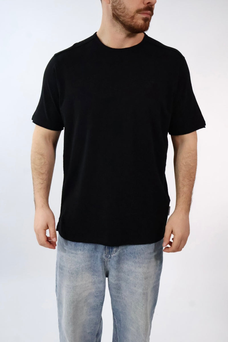 T shirt doppio scollo logo 049 BERNA