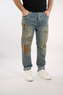 Jeans cropped destroy celtic park 279  BERNA
