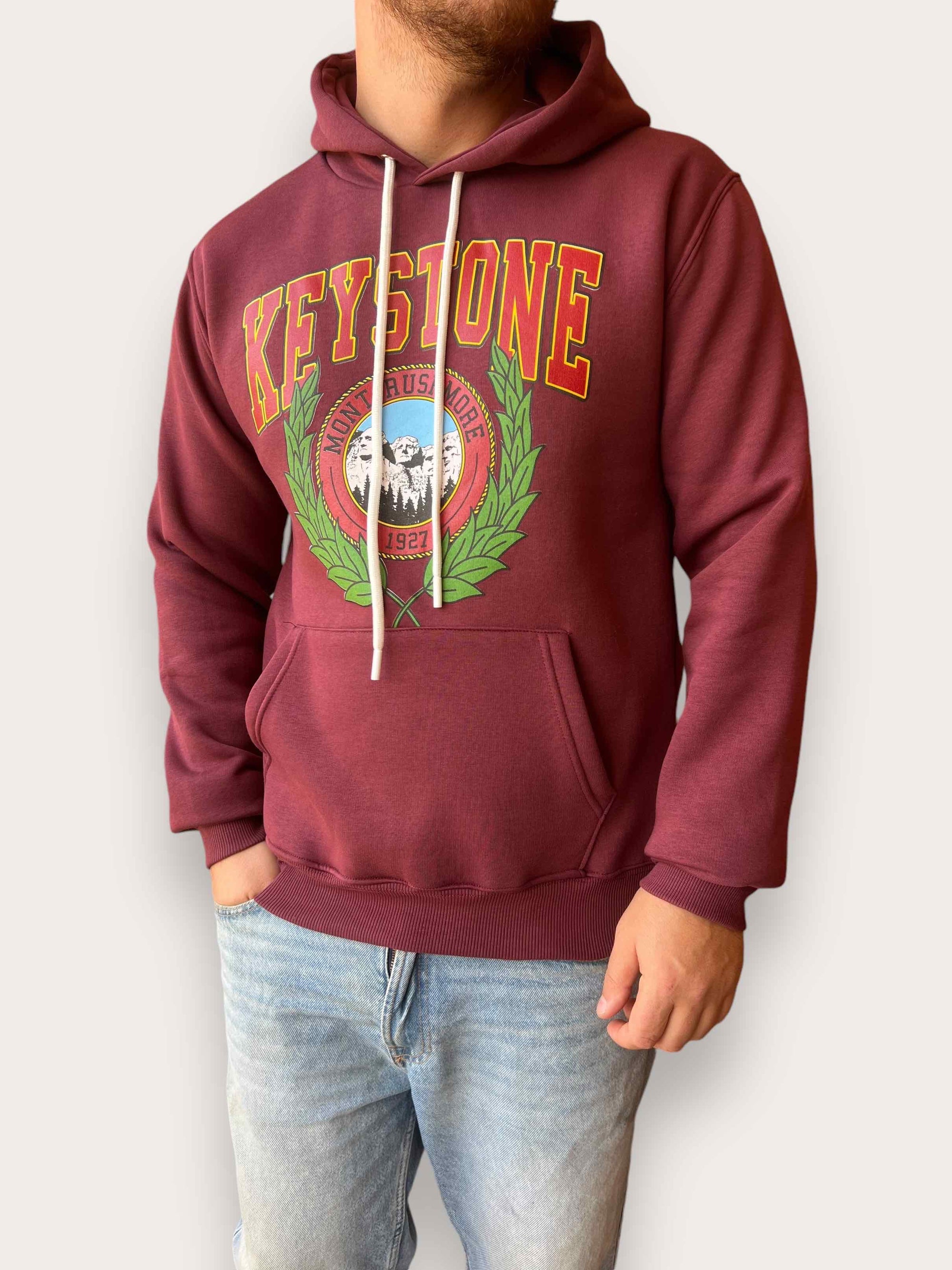 Felpa cappuccio keystone BERNA